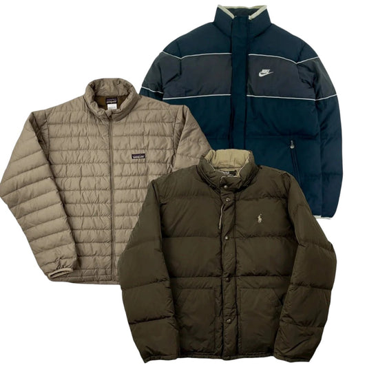 30x Branded Thick Puffer Sports Jackets