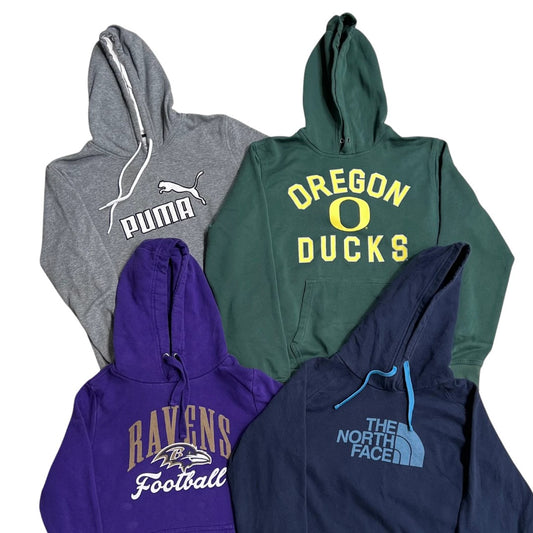 30x Nylon Branded Hoodies